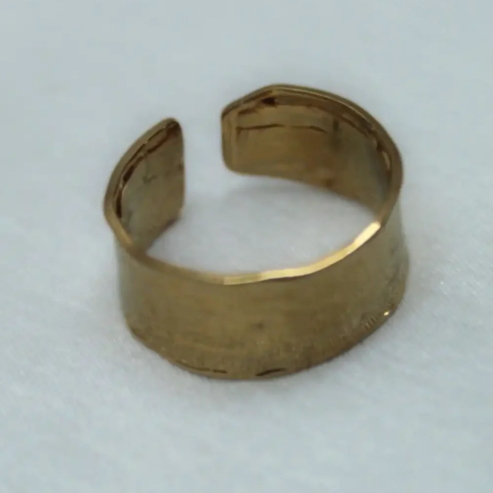 Gold Adjustable Open Ring